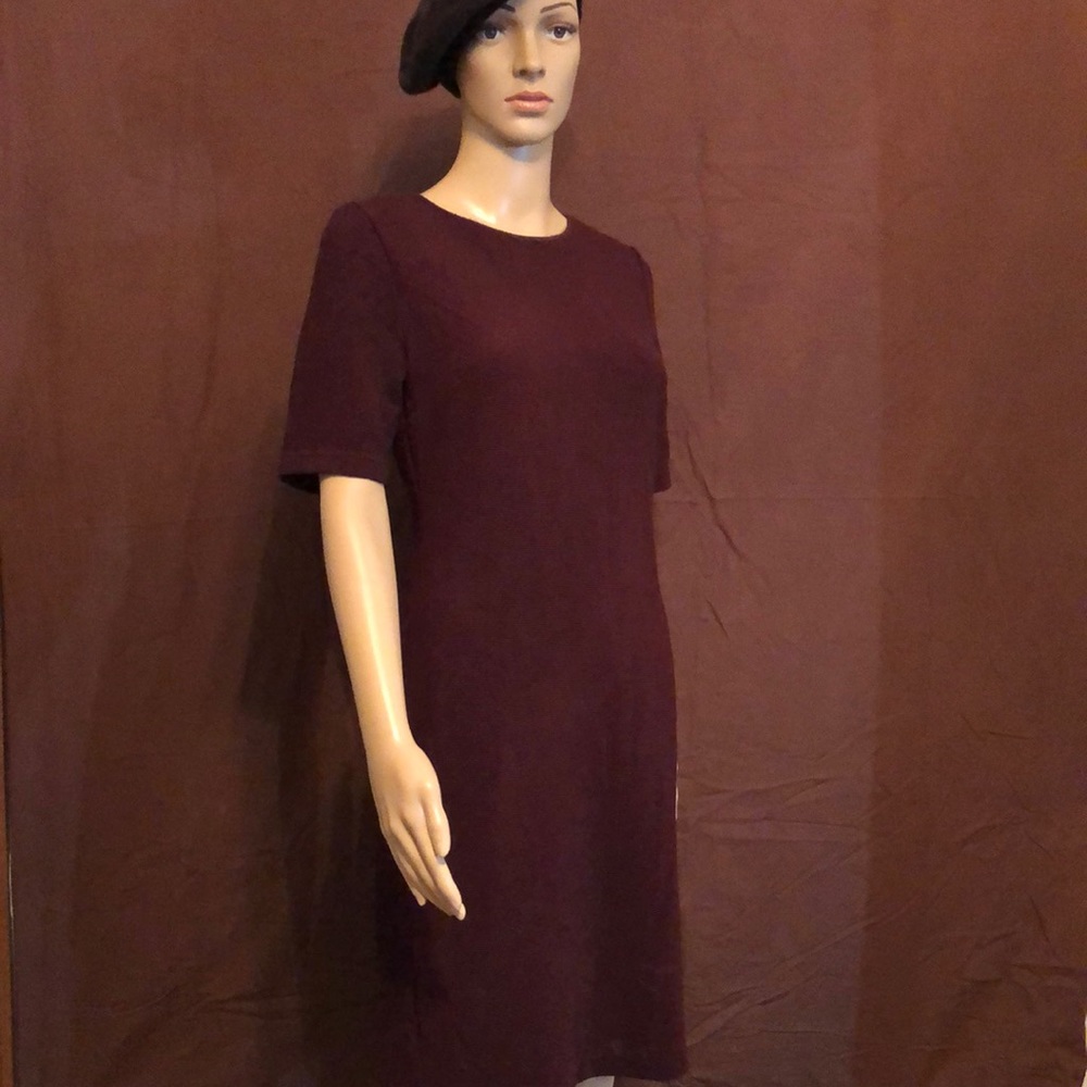 Dark Burgundy Dress